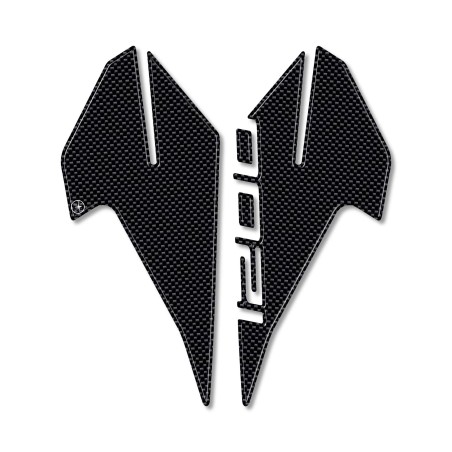 ADESIVI 3D SIMIL CARBONIO per musetto cupolino DUCATI MULTISTRADA 1200 fino 2012